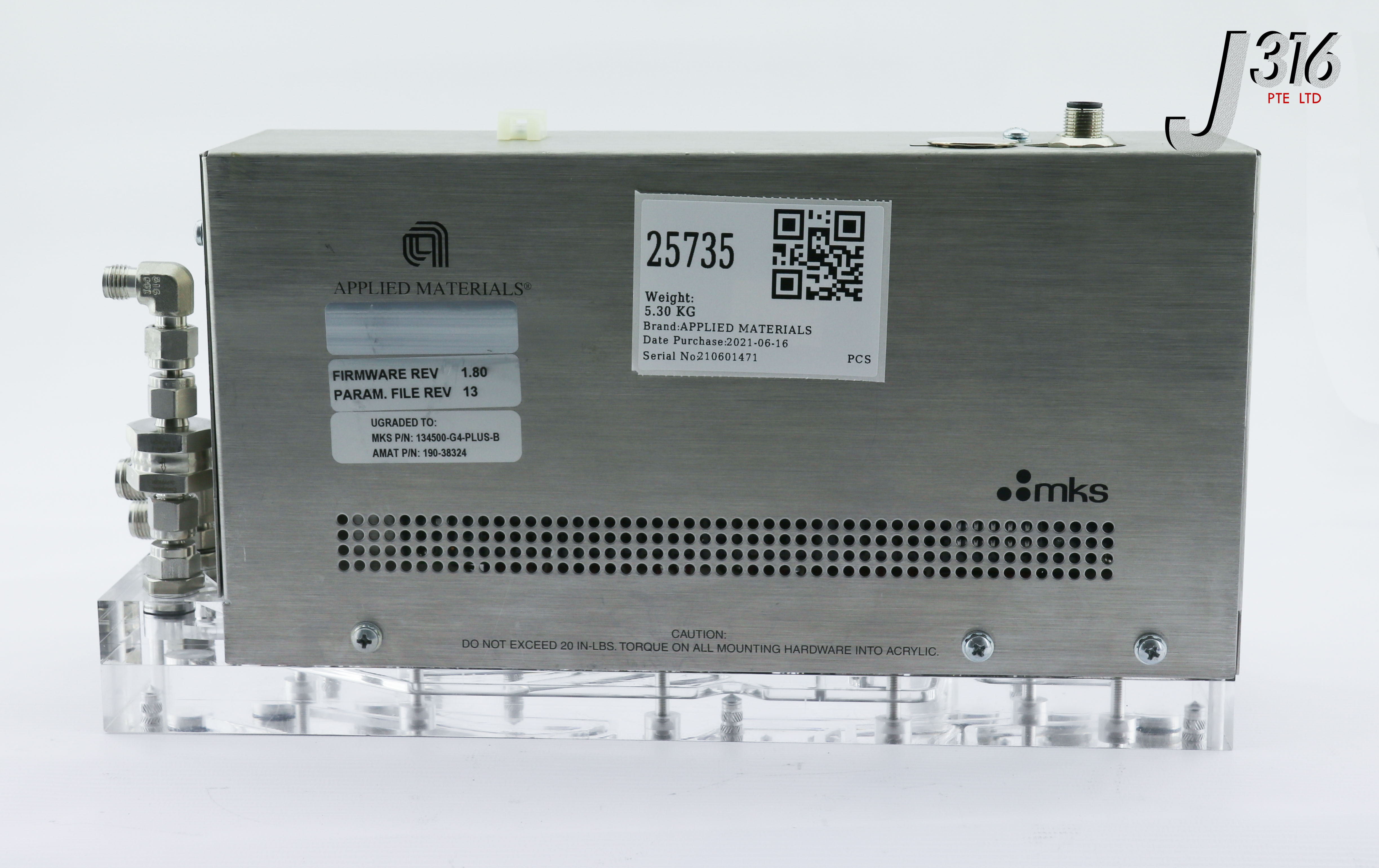 25735 APPLIED MATERIALS VLV 4-PORT UPA 300MM LK REFLEXION 0190